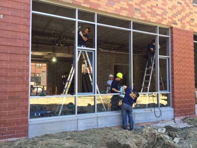 Storefront Glazing Crew